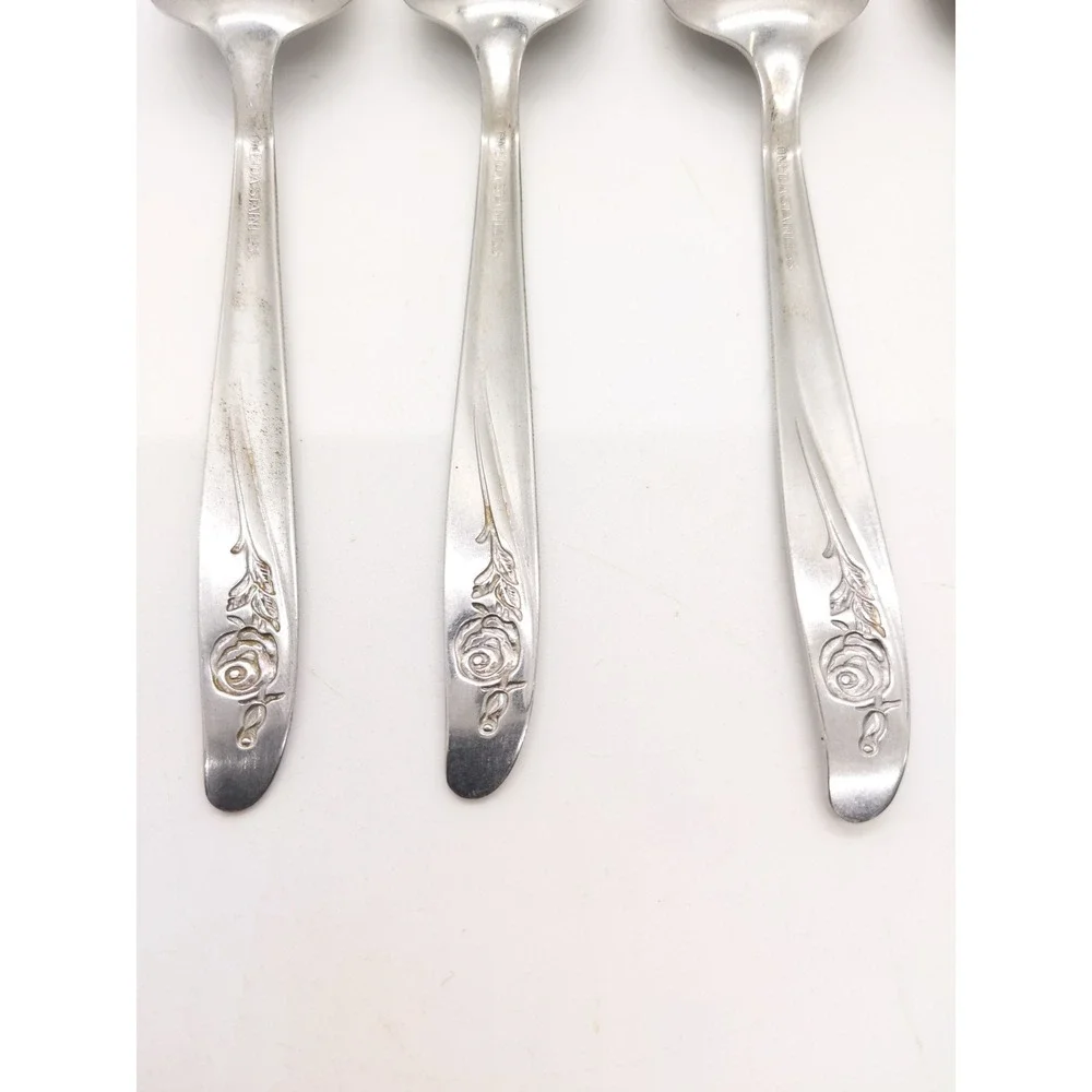 Oneida Roseanne Teaspoons 6